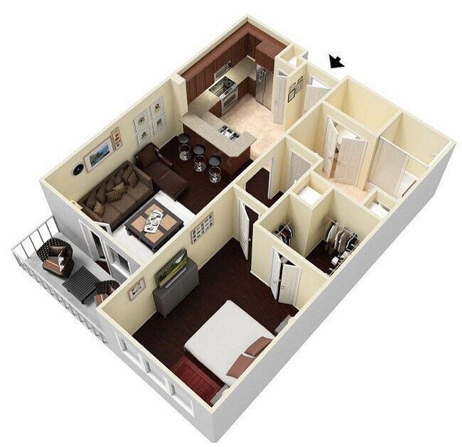 Unit P435 P435 floor plan